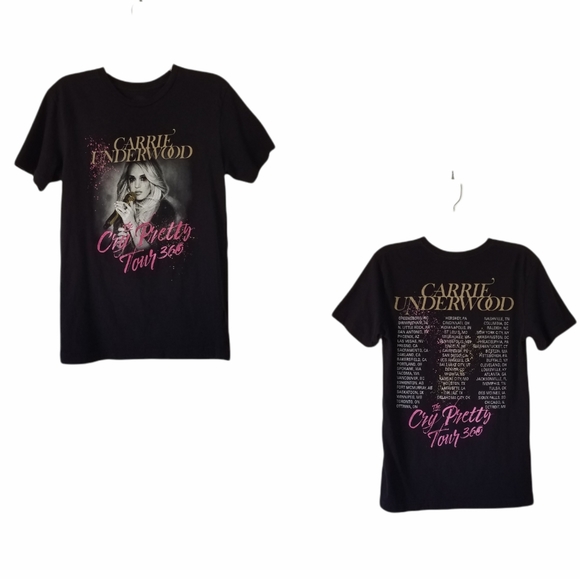 CALIA by Carrie Underwood Tops - Carrie Underwood "Cry Pretty" Itinerary Tour T-Shirt
